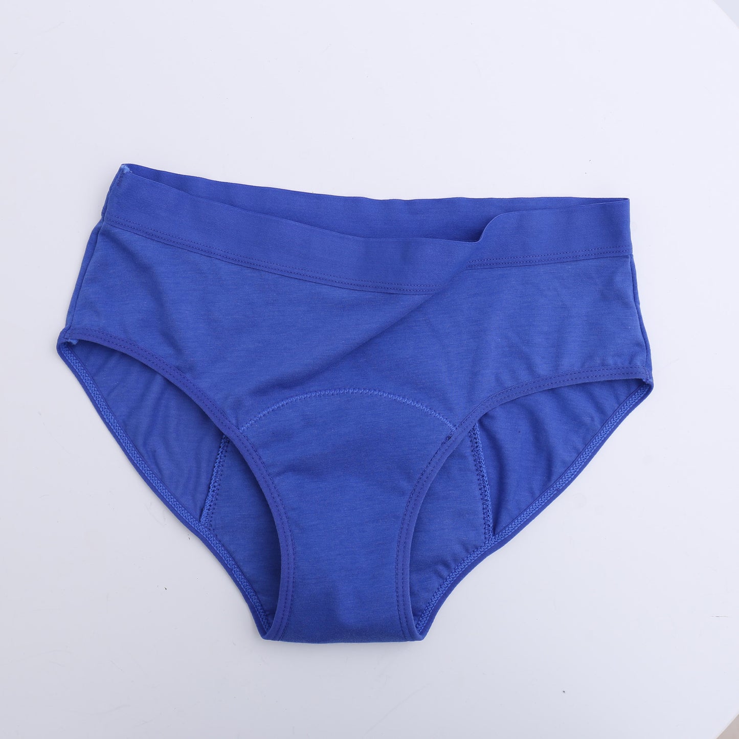 Bamboo Fiber Period Panties 1 to 10 - Blue - Ecoimpakt