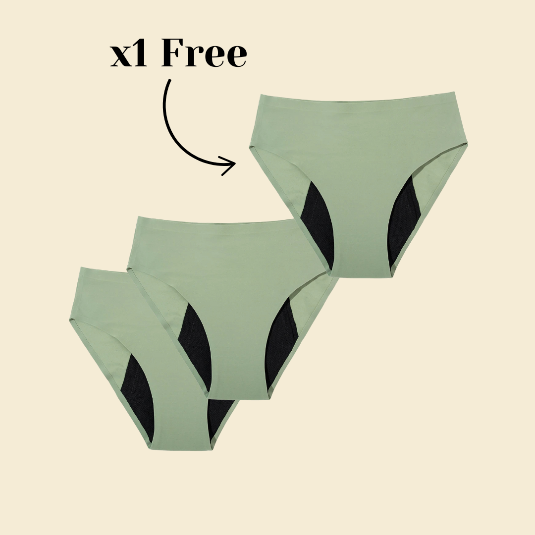 Beatrice Seamless Period Brief - Eco Impakt