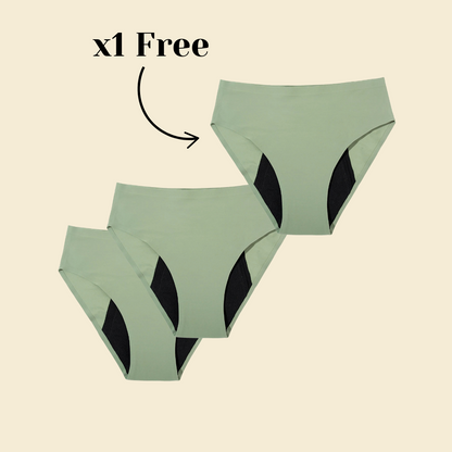Beatrice Seamless Period Brief - Eco Impakt