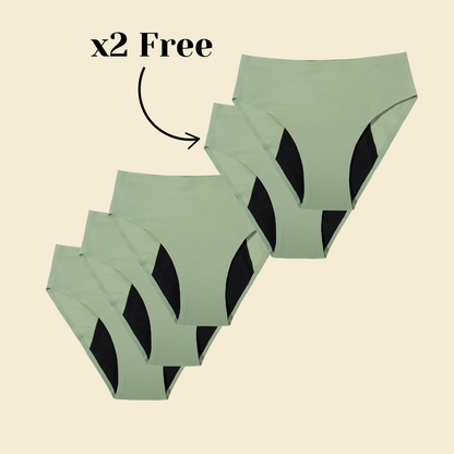 Beatrice Seamless Period Brief - Eco Impakt