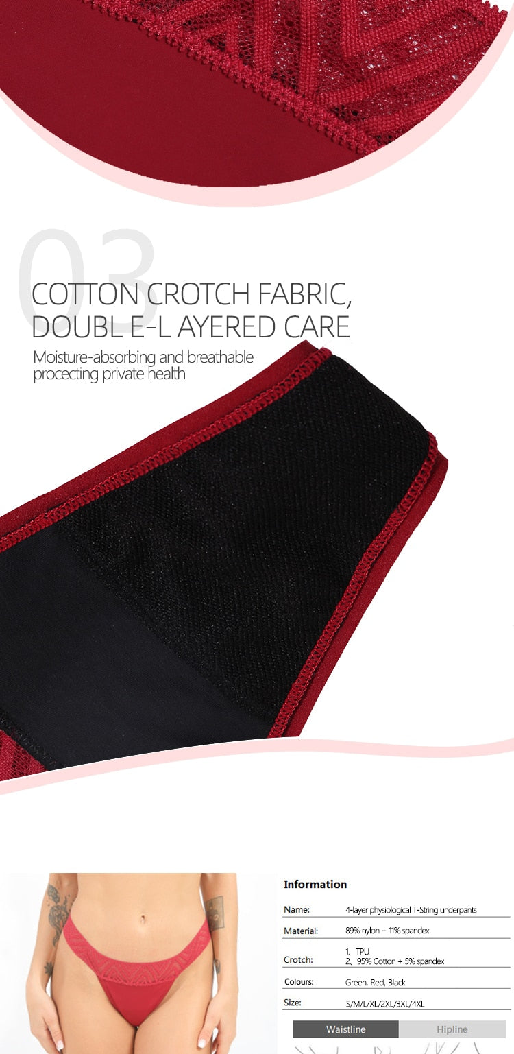 Luna Menstrual Thong - Ecoimpakt