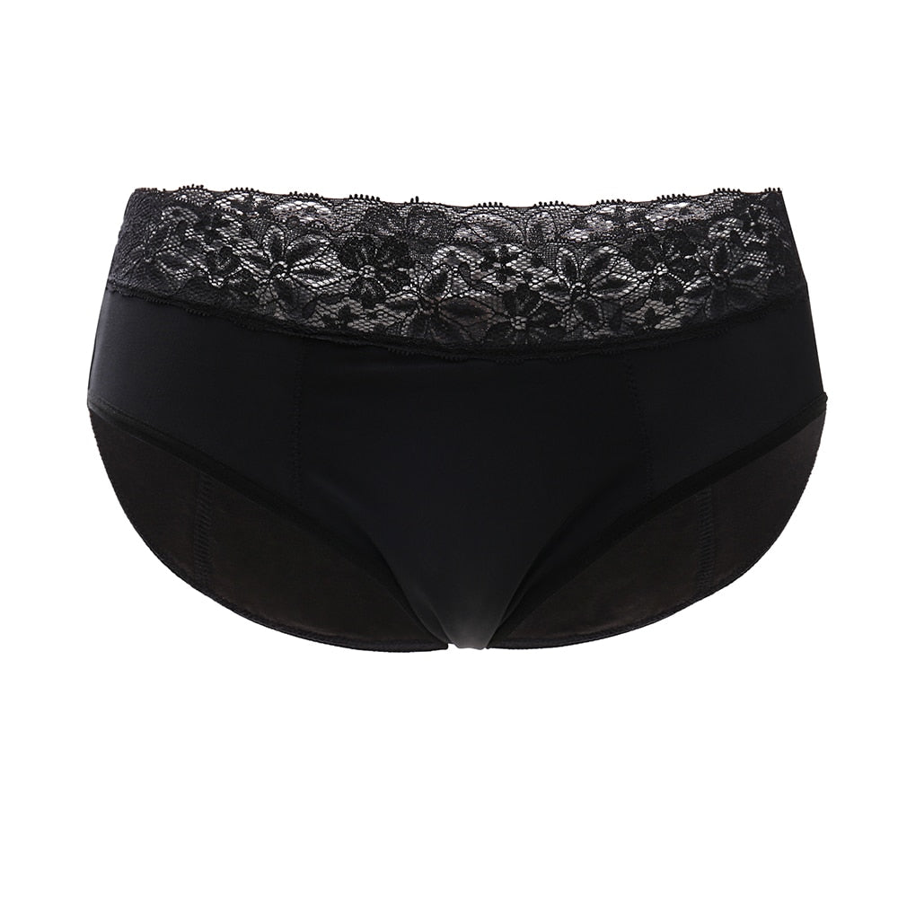 Bamboo Fiber Menstrual Panties Lace - Ecoimpakt